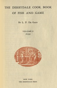 Cookbook of Fish and Game